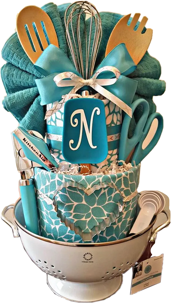 Gift Basket Present Teal Sticker By Kimmytasset