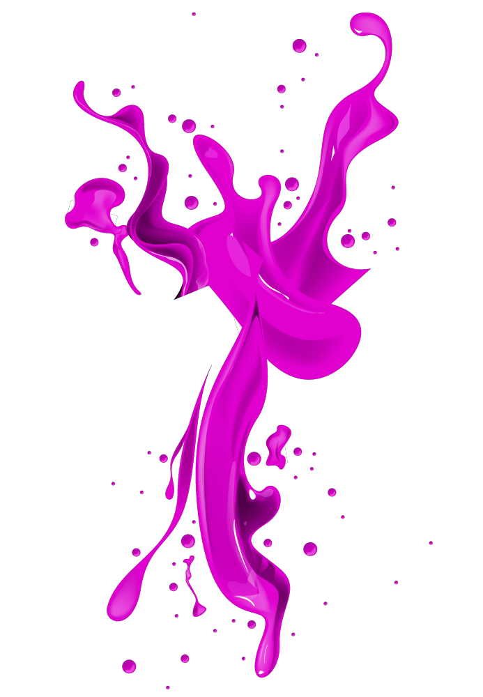 Pink Paint Splash Svg