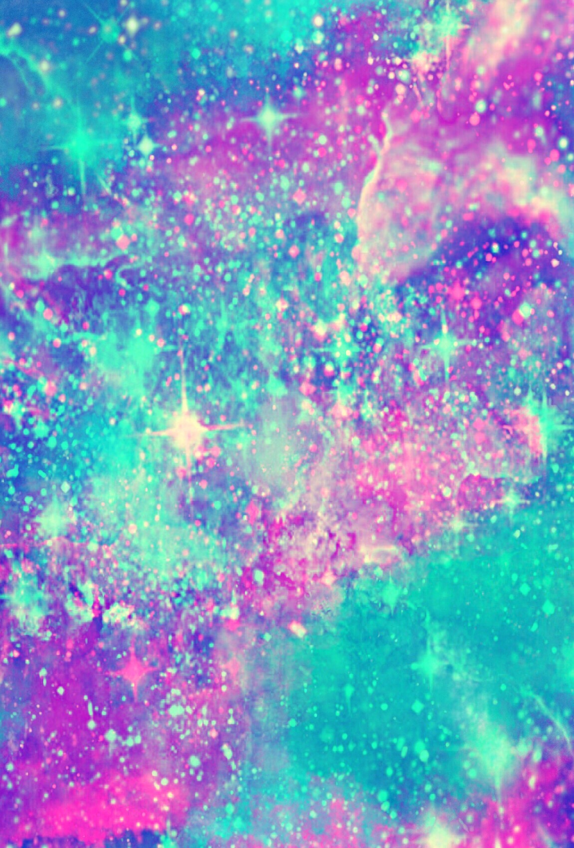 freetoedit glitter sparkle galaxy pink blue space backg