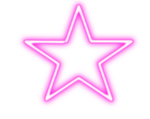  neon  star  stars  pink Sticker by FreeToEdit Images