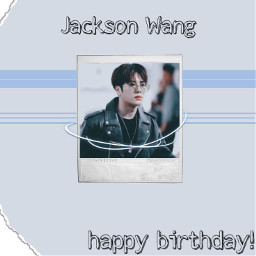 freetoedit jacksonwang jackson got7 happybirthday