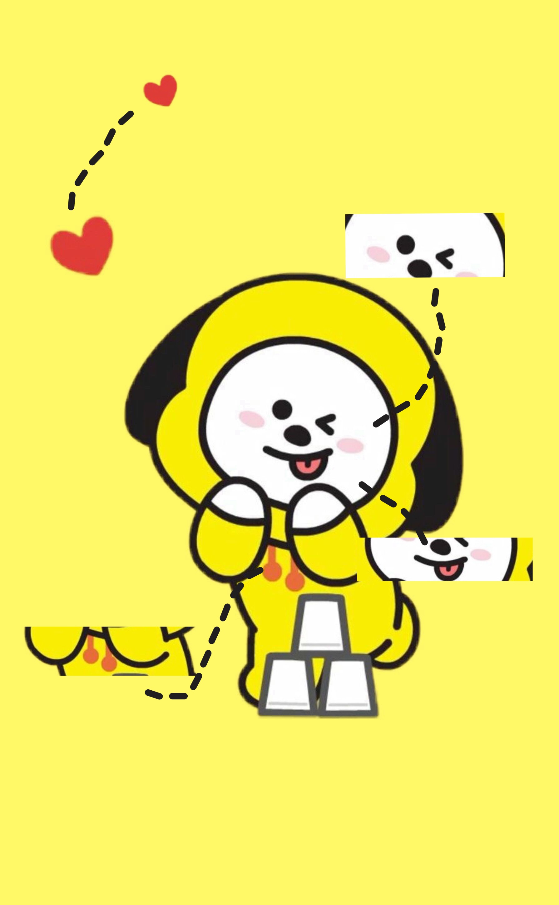 chimmy yellow hoodie