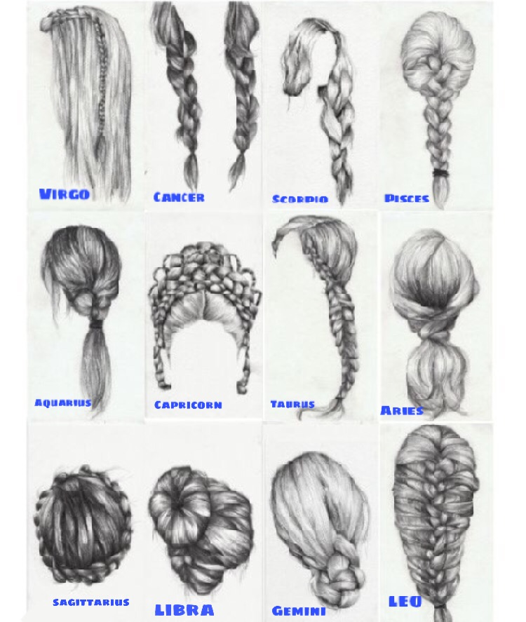 Horoscope horoscopesigns hair hairstyle hairstyles