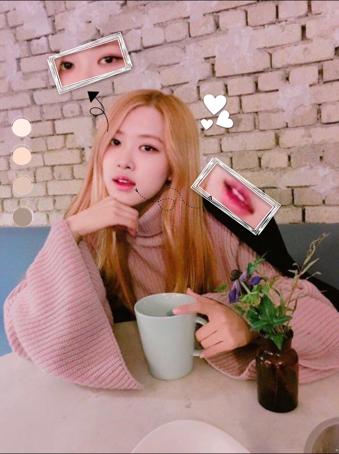 Freetoedit Rose Parkchaeyoung Blackpink Bp Blink Cute