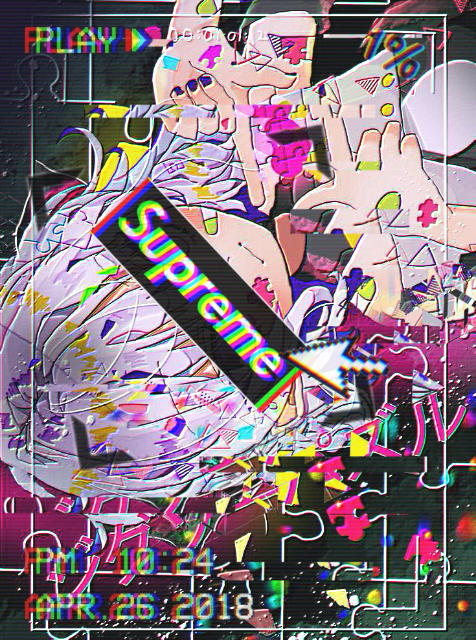 Images Of Anime  Girl Supreme  Glitch 