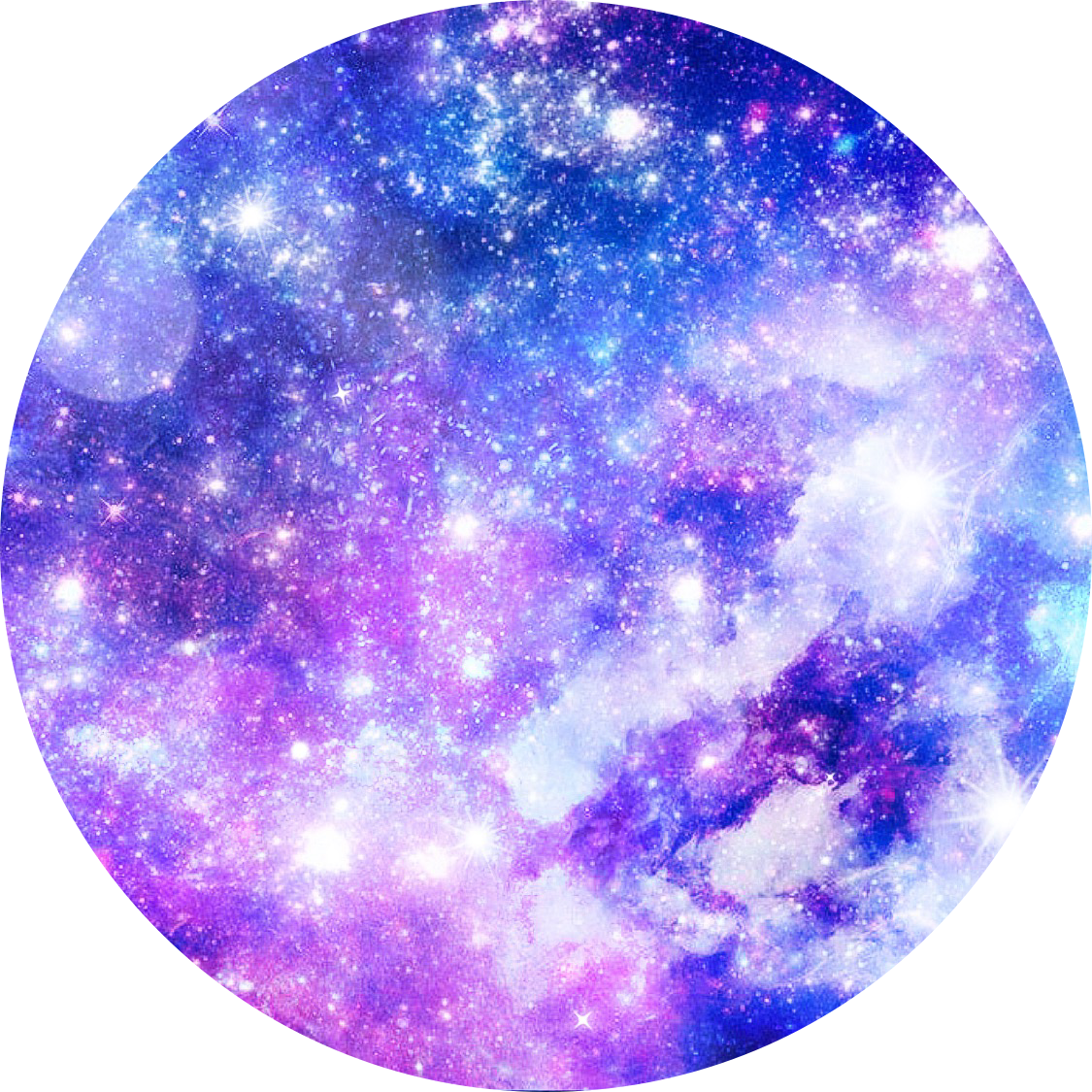 galaxy circle blue pink purple aesthetic...