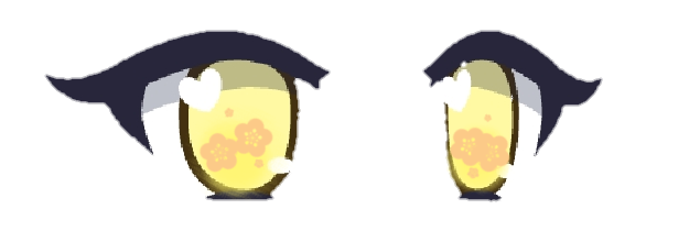 Gacha Eyes yellow gachalife