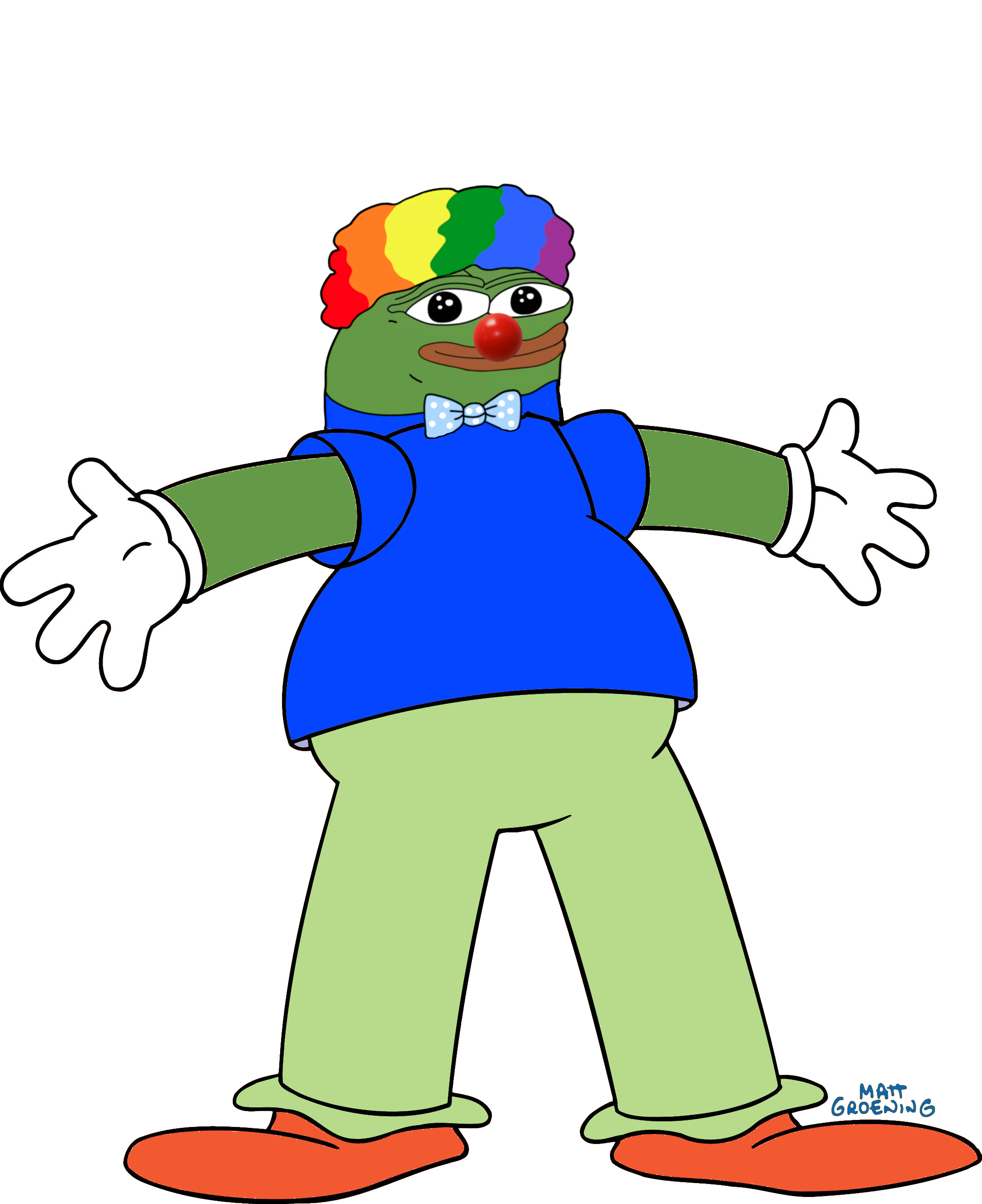 pics Pepe Clown Emoji clown pepe honk honk sticker by daniel t