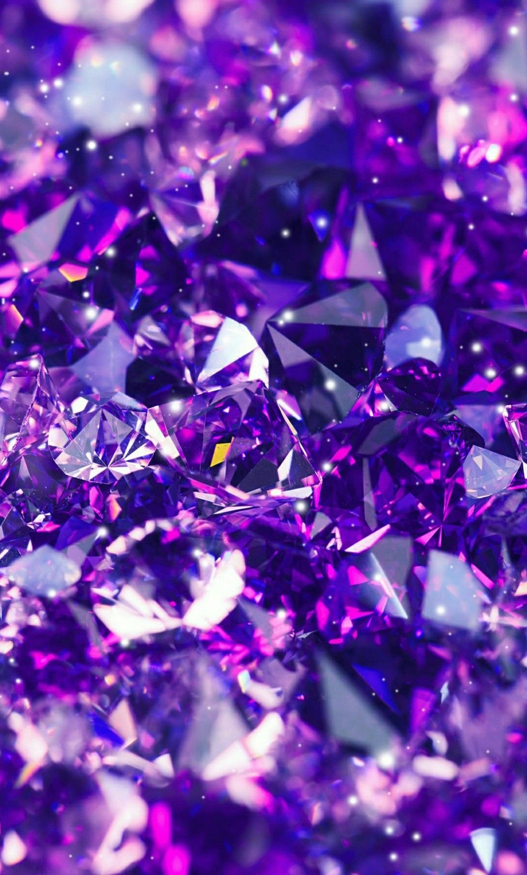 Dimonds~ aesthetic aesthetics purple dimond money rich