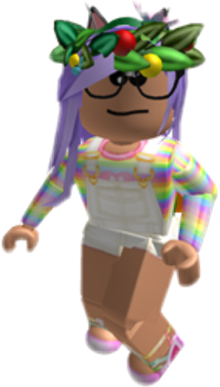 Roblox Girl Cute Sticker By U R B A N - cute roblox character