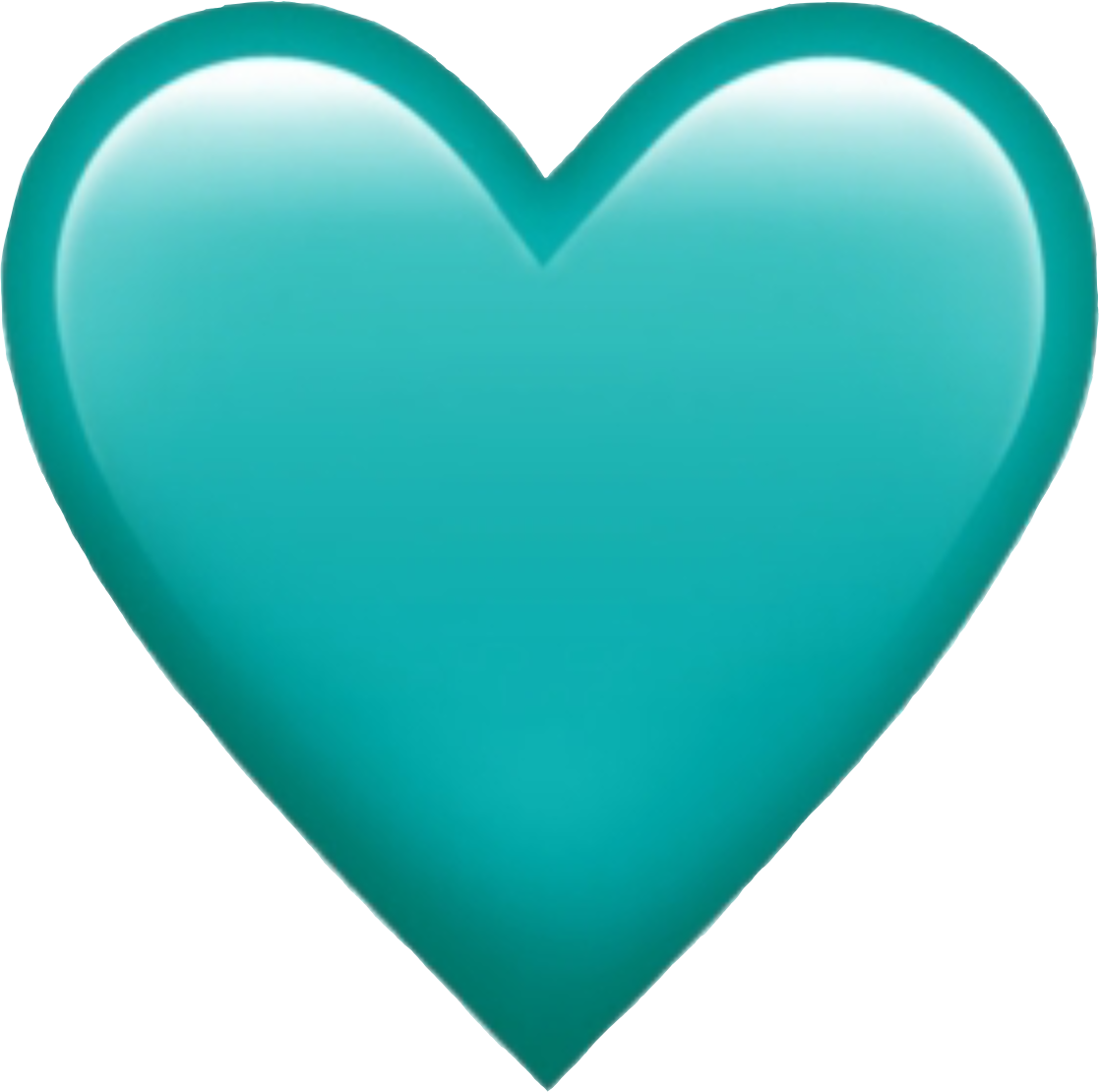 sticker heart blue teal hearts sticker by jessica15__