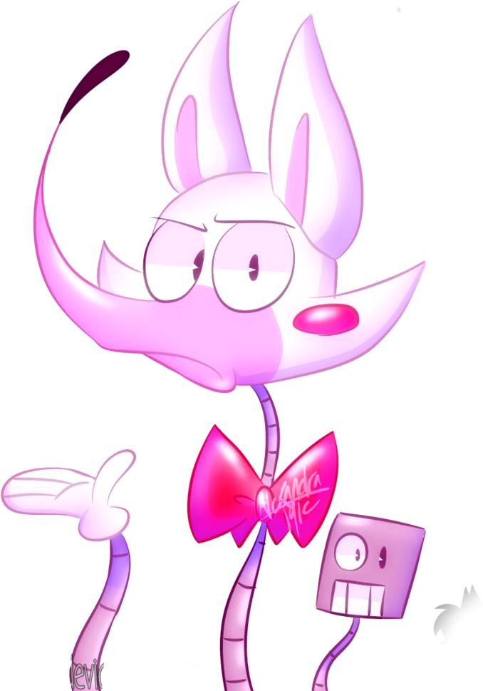 Fnafcartoon Mangle Fnaf2 Freetoedit Sticker By Godht 