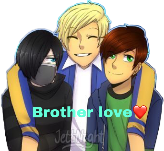 brotherlove freetoedit sticker by @aphmausuperfan