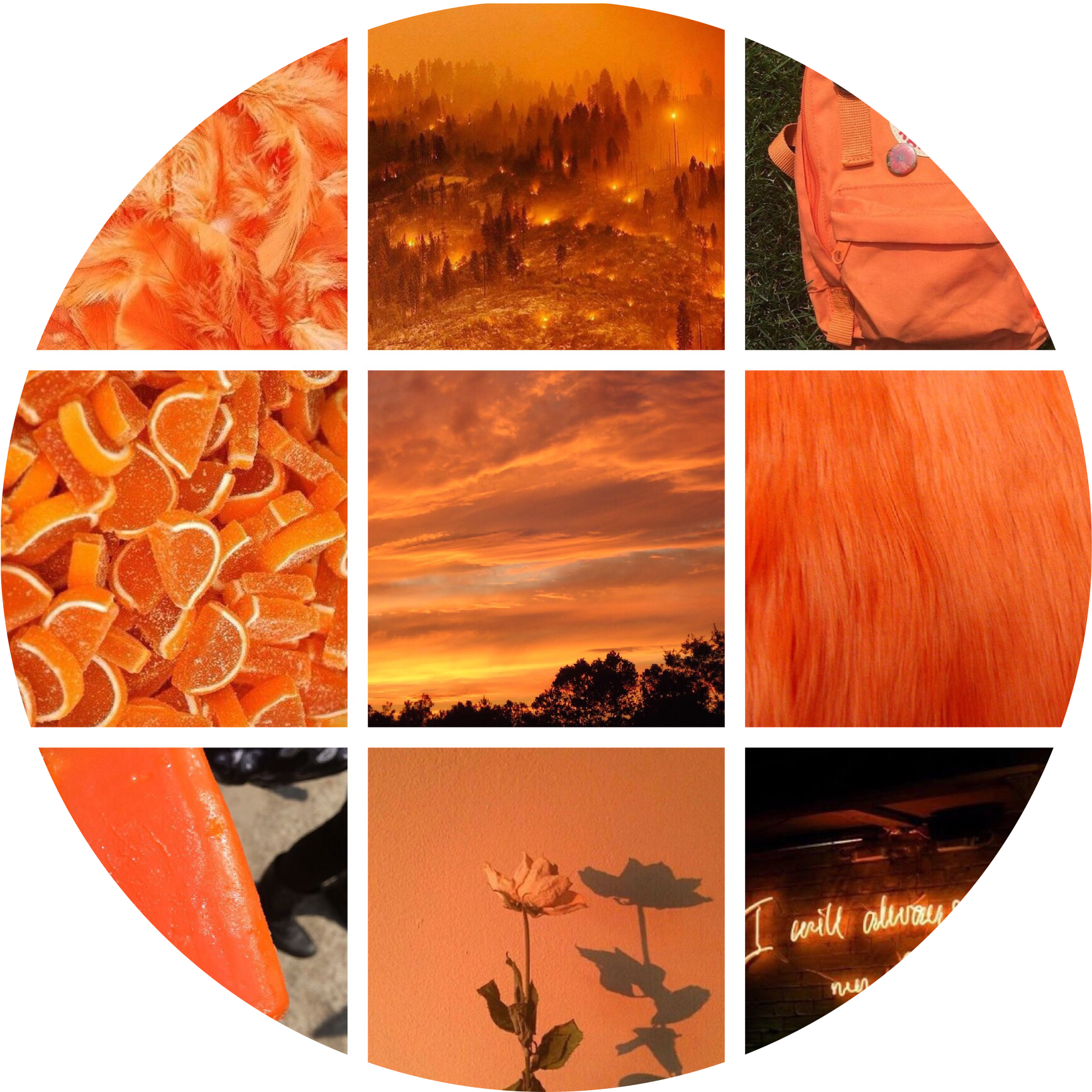 Aesthetic Orange Anime Background - Largest Wallpaper Portal