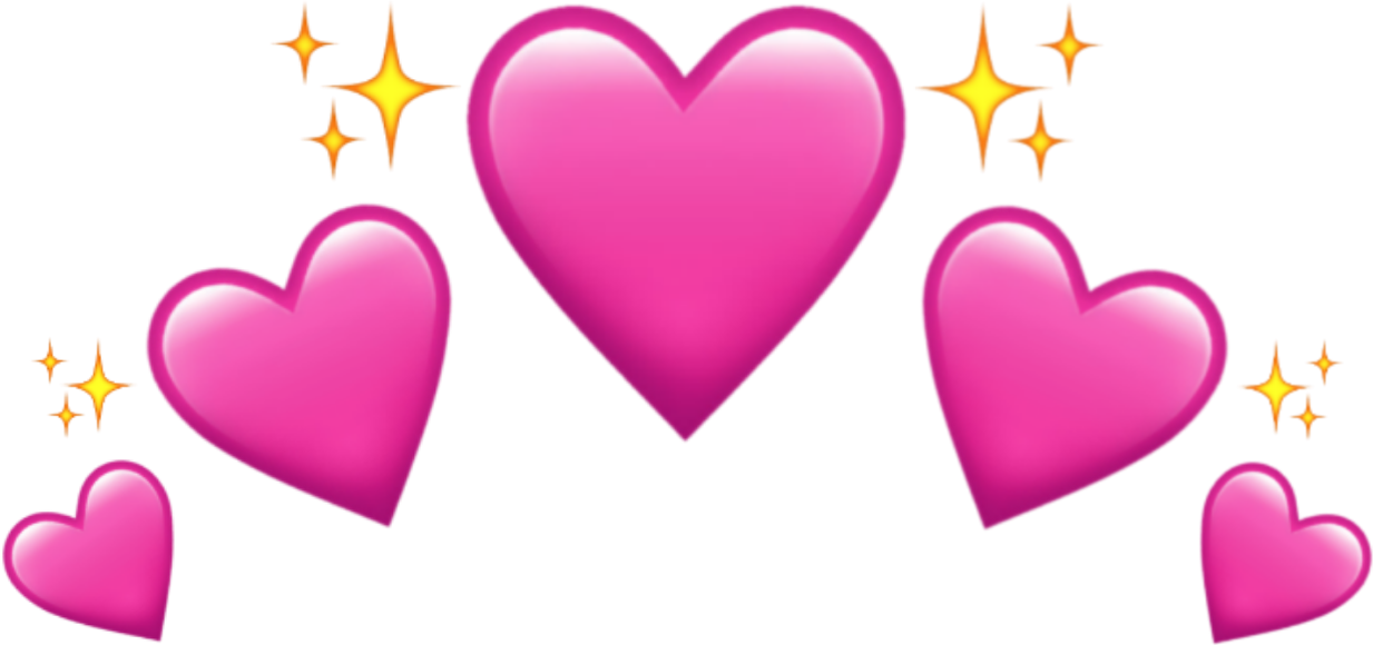 emoji crown corona heart heartcrown sticker by @berenice002.