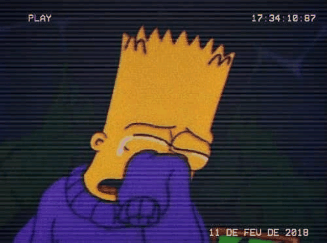 Download Aesthetic Sad Bart Simpson Png And Base