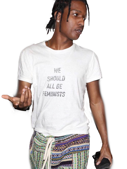 asap rocky feminist tee