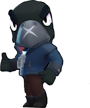 brawlstars crowl brawler furry sticker by @jolteongamer3