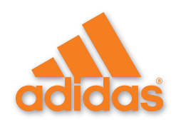 adidas Orange Logo Sticker by M