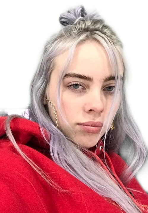 billie eilish red billieeilish sticker by @oquist