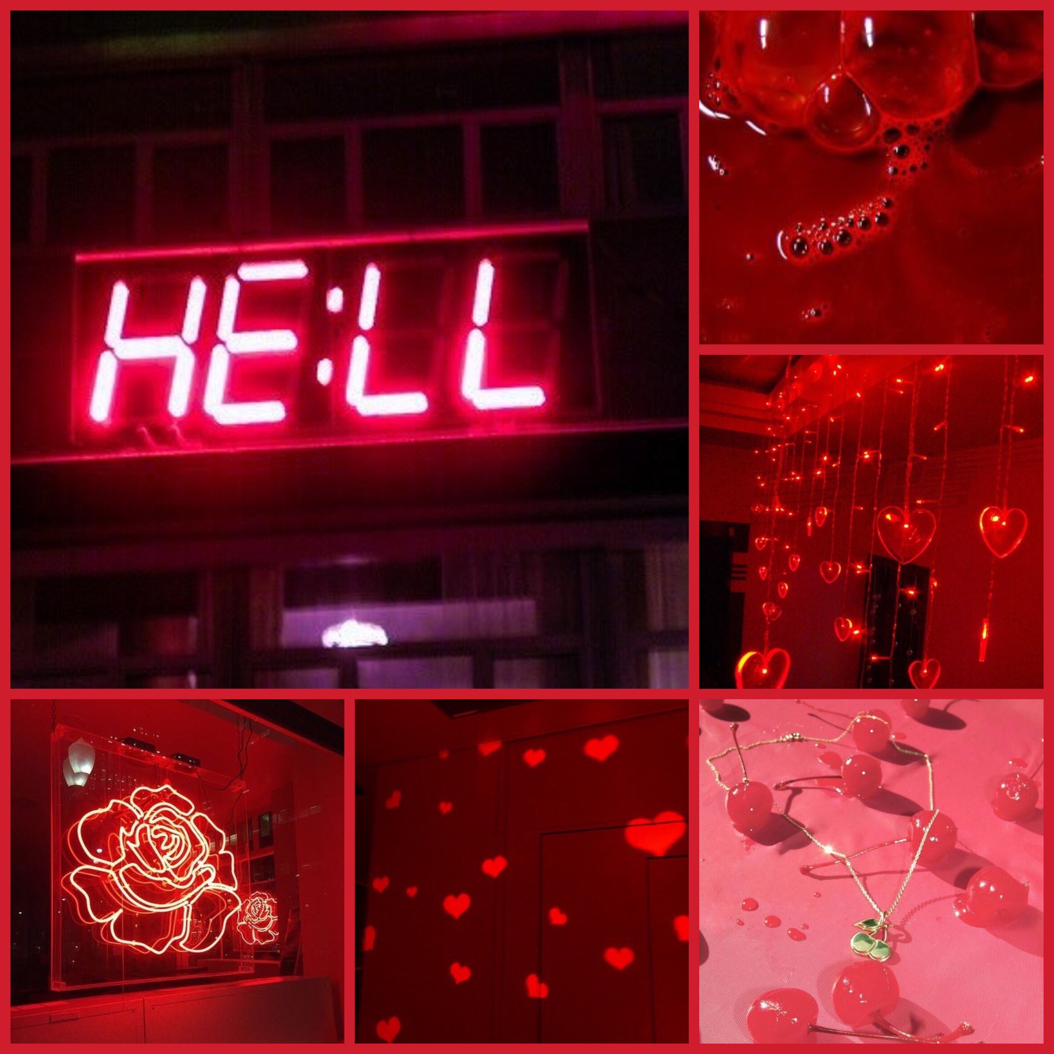 This visual is about aesthetic aesthetics red pastel neon #aesthetic #aesth...