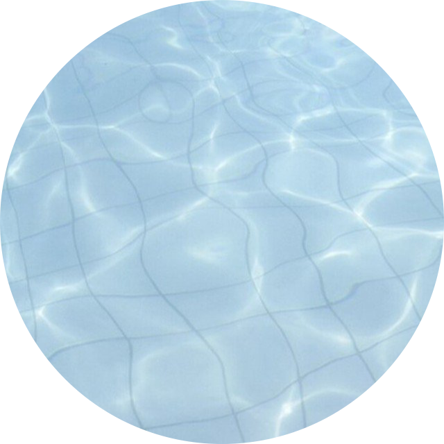 water background aesthetic pool circle sticker by @dexhornet