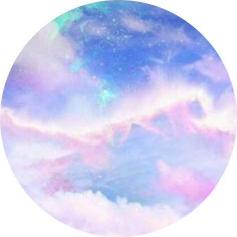 galaxy space cosmos circle background sticker by @dexhornet