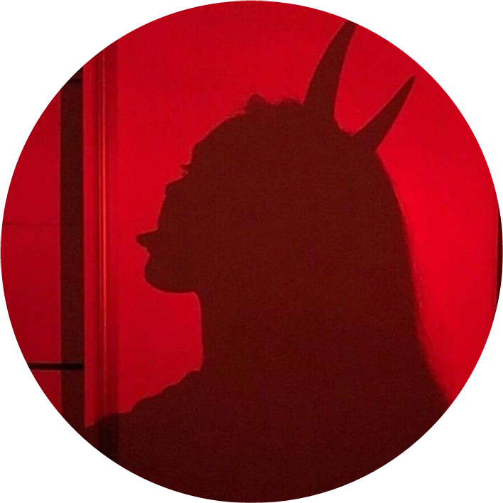 Evil Red Shadow Girl Freetoedit Evil Sticker By Korean707