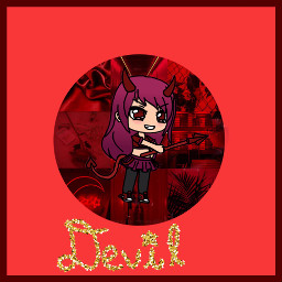 freetoedit devil gacha girl horns