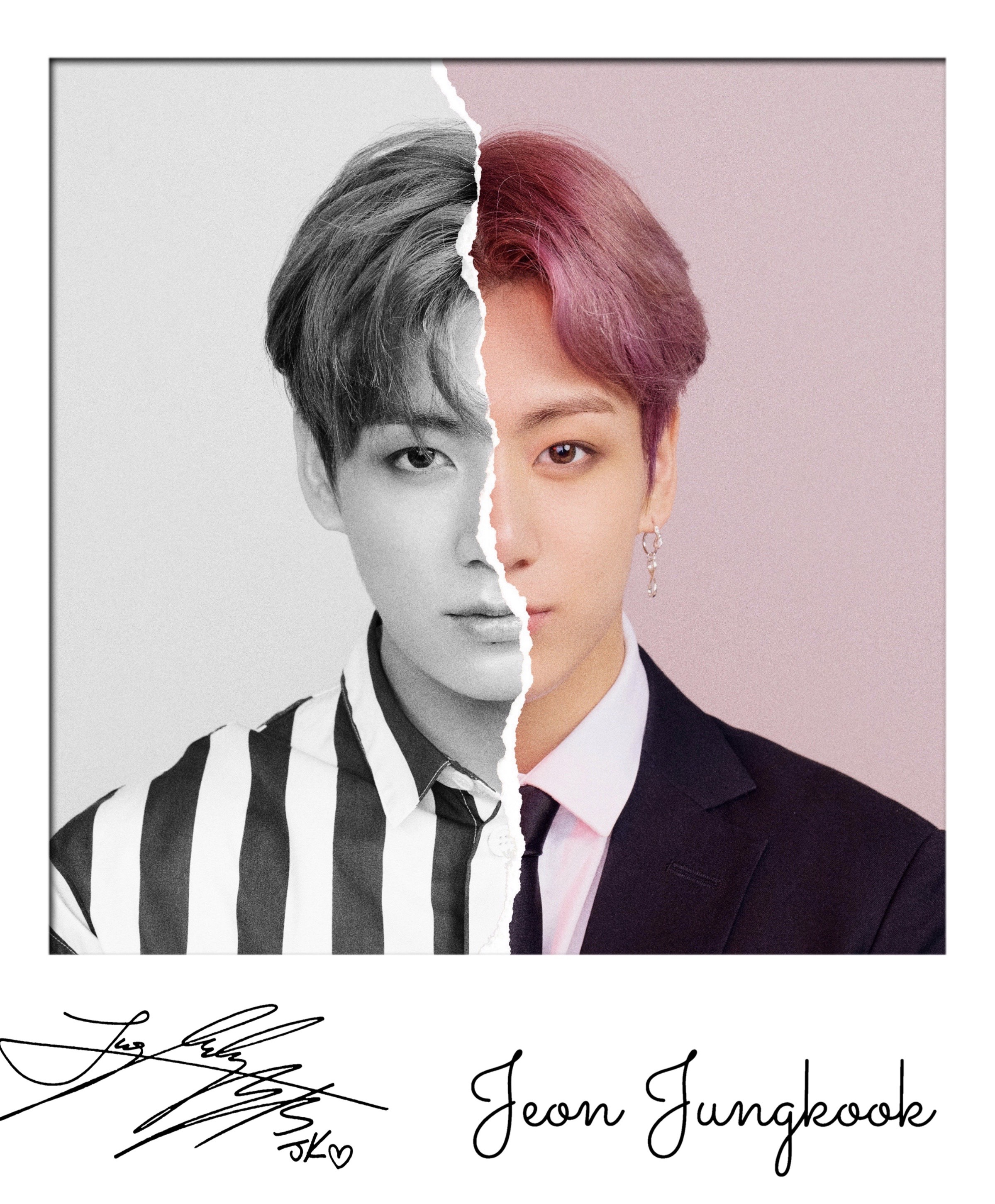 BTS Jungkook x Artist-Made Collection Polaroids Replica