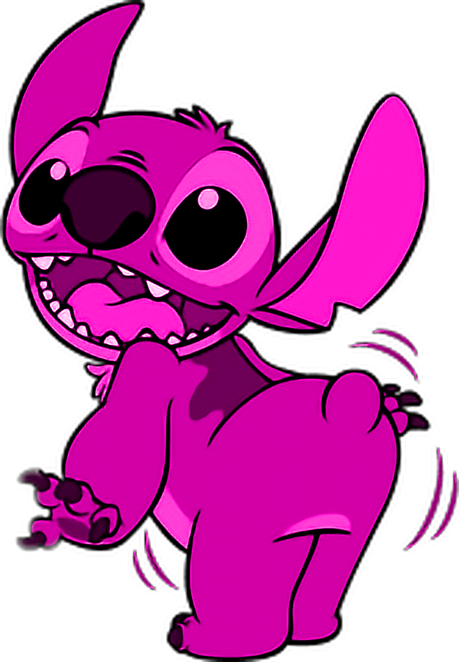 stitch pink freetoedit #stitch #pink sticker by @pinkducxox