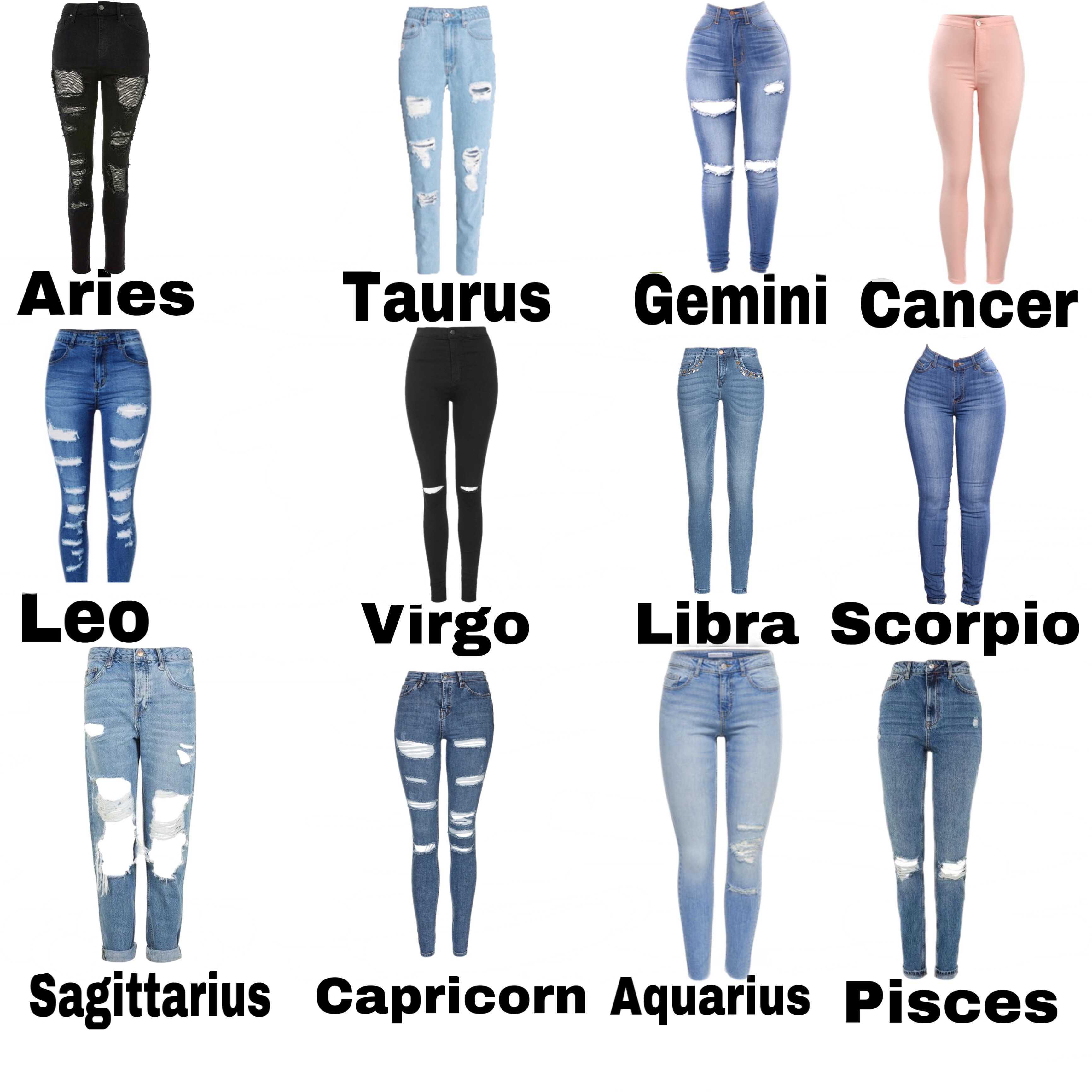 zodiac sign pants