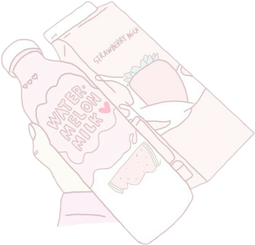 pastelcolors milk aesthetic pink sticker by @jo_annaaa