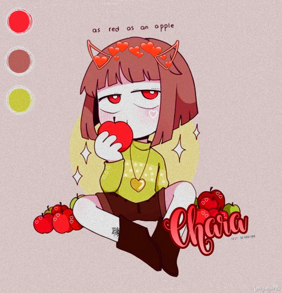 Undertale Aesthetic Chara Image By 䕾