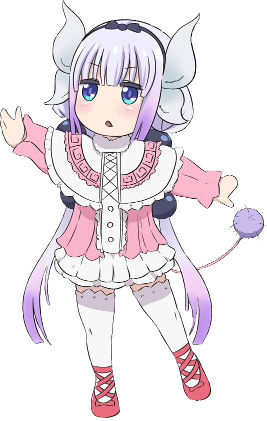 misskobayashidragonmaid kanna anime sticker by @sonchaechae