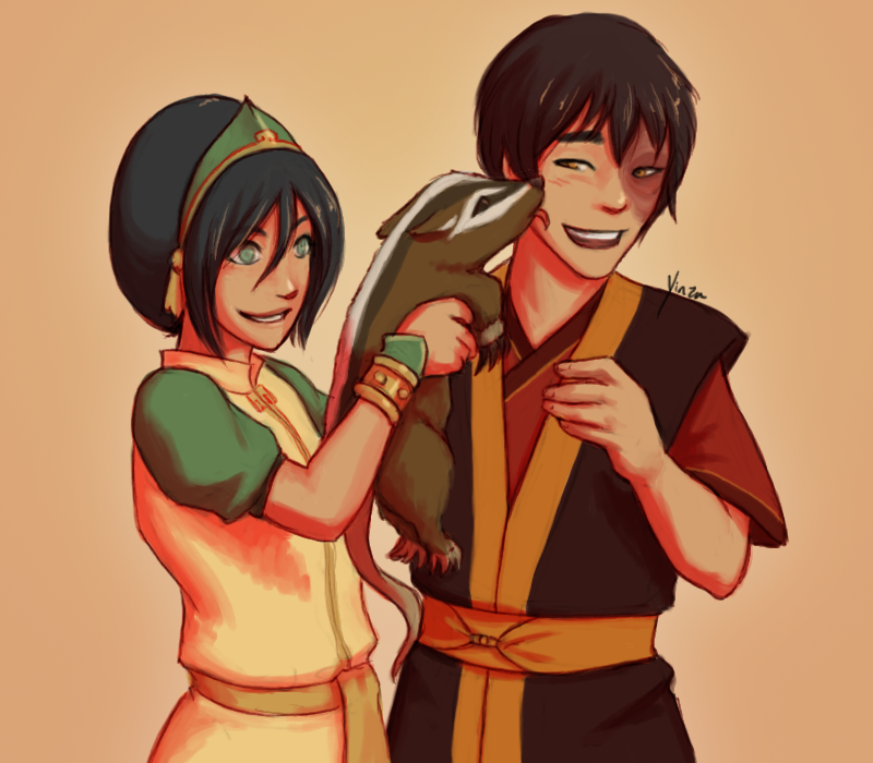 This visual is about toph zuko #Toph #Zuko.