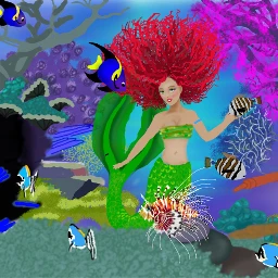 mermaidlife drawchallenge dcmermaidworld mermaidworld