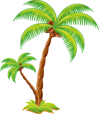 summertime palm tree summerfun sticker by @annalivelovelaugh