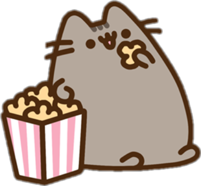 pusheen cat popcorn