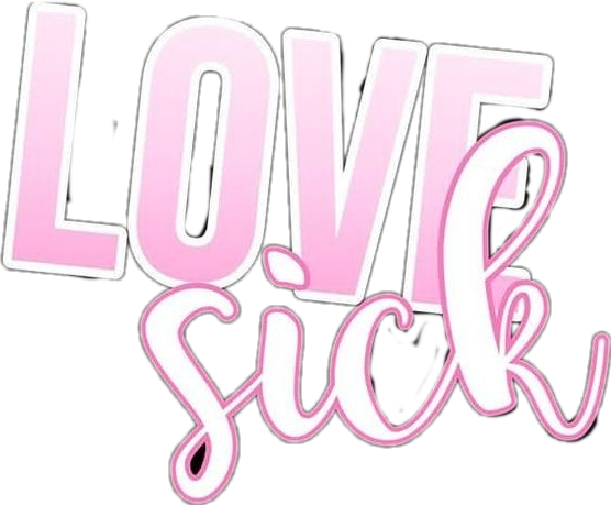 lovesick-love-sick-words-font-sticker-by-boburnem