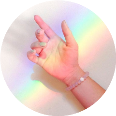 aesthetic circle rainbow cute sweet freetoedit