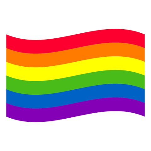 pride lgbtsupport lgbtq+ rainbow flag sticker by @angclust