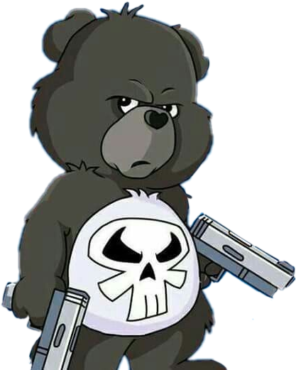 black care bear