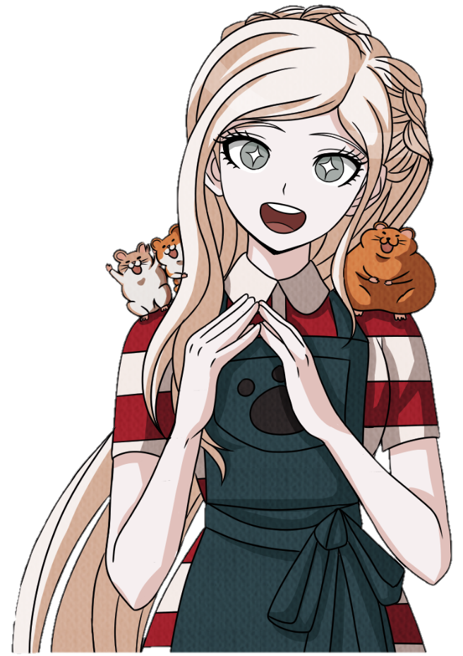 This visual is about sonia nevermind sonianevermind danganronpa sprites fre...