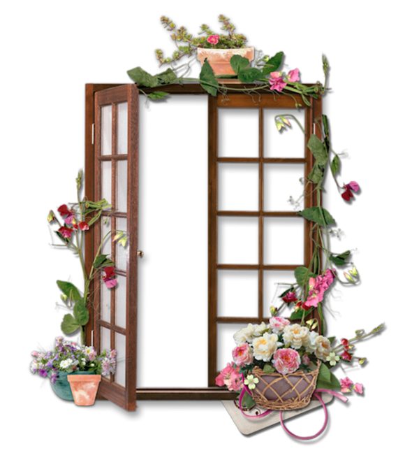 door flowers frame freetoedit #door sticker by @salulilbug