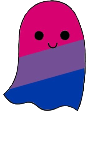 Freetoedit Bisexual Bipride Ghost Sticker By Mqrmqlade 1787