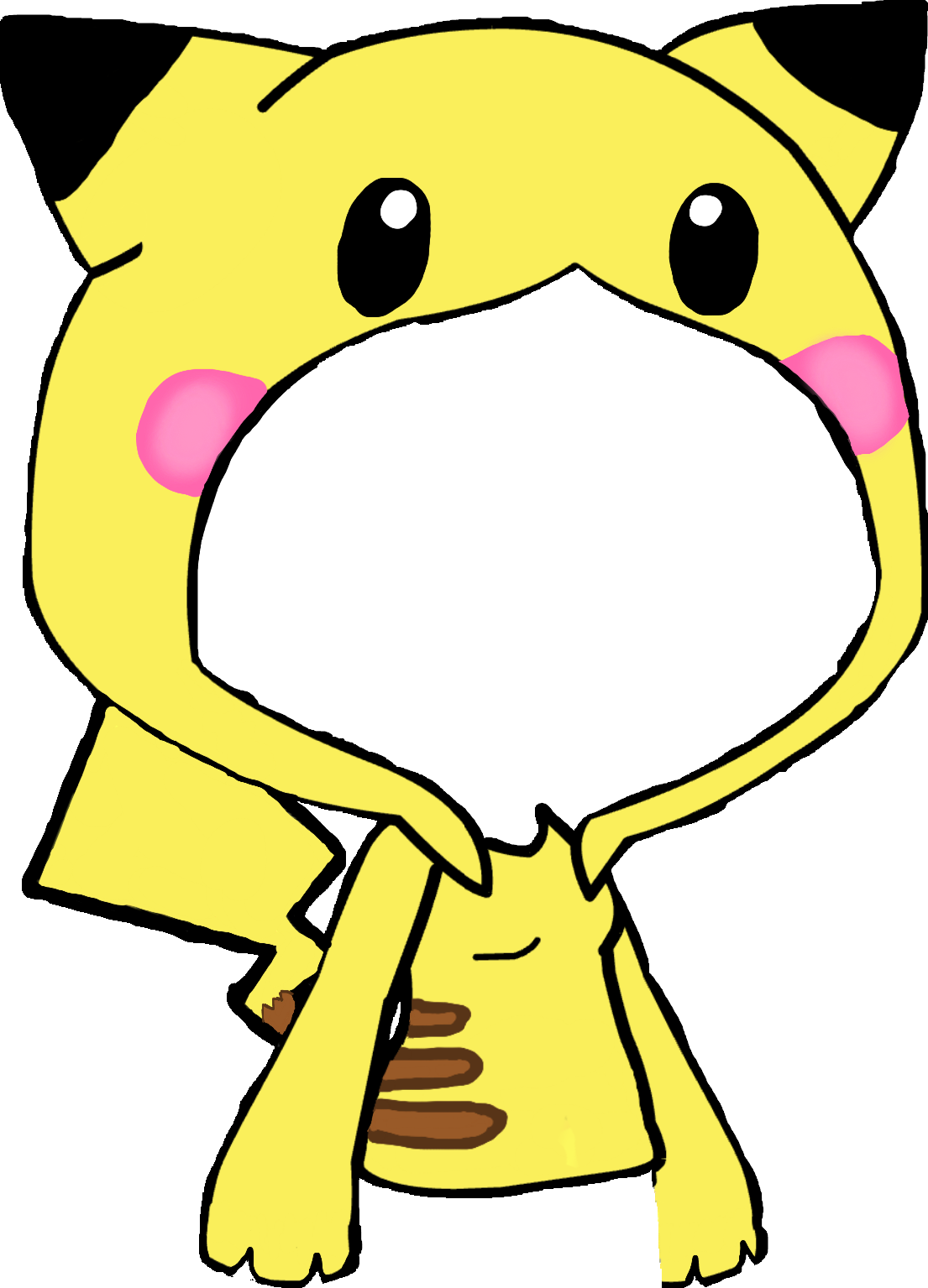 gacha pikachu hoodie cute 298089132100211 by @-drama_queen-1.