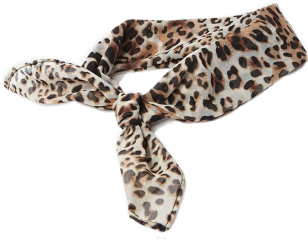 scarf cheetah leopard freetoedit