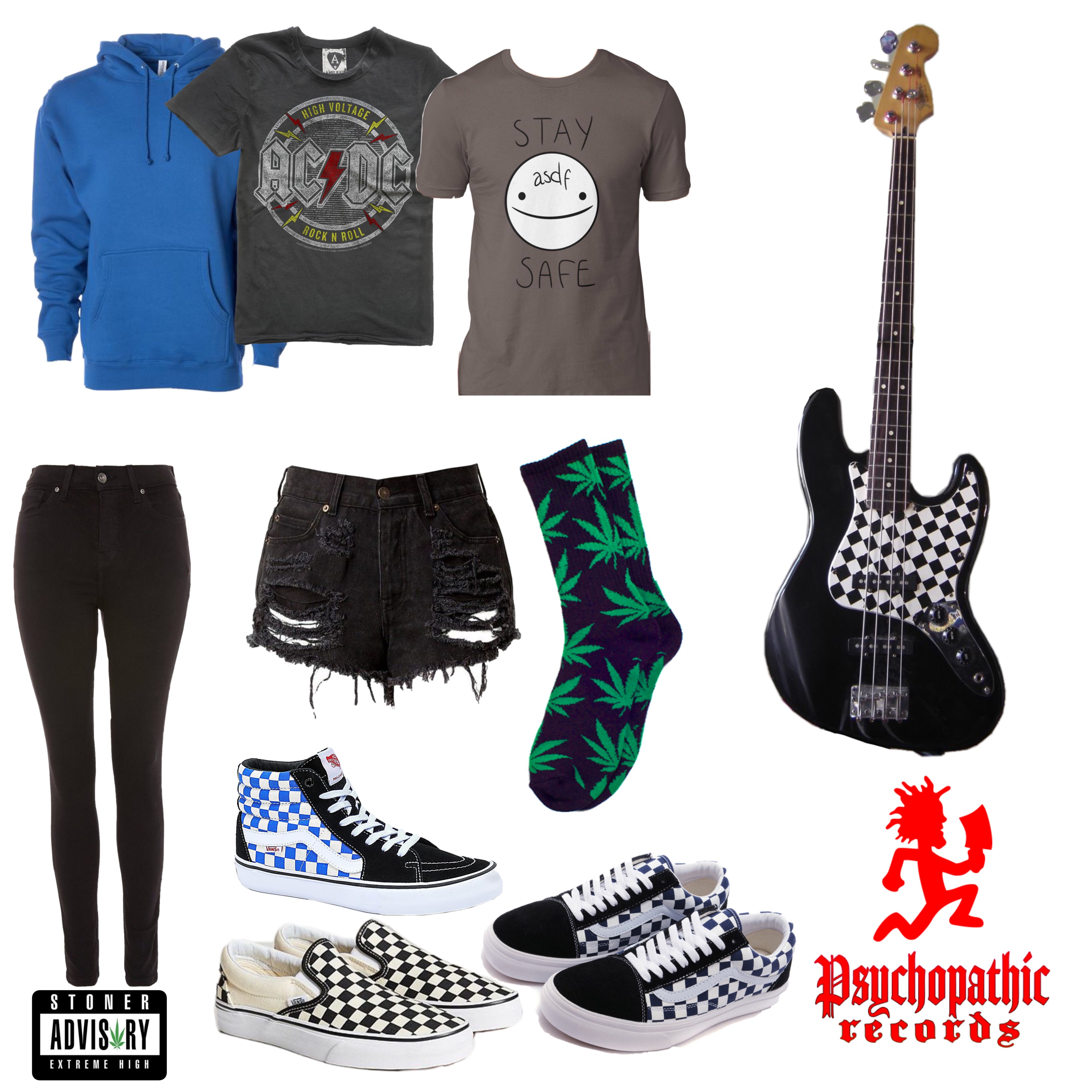 Weedlover Rockandroll Acdc Image By Ghoulish Aesthetic