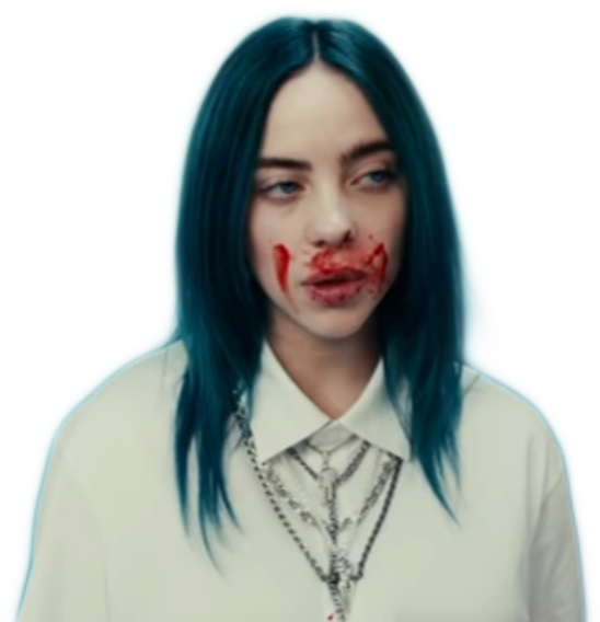 billie eilish billieeilish blohsh sticker by @boburnem